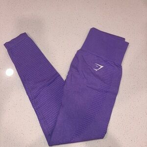 Gymshark Purple Women's Vital Seamless Leggings | Size Small | Like New
